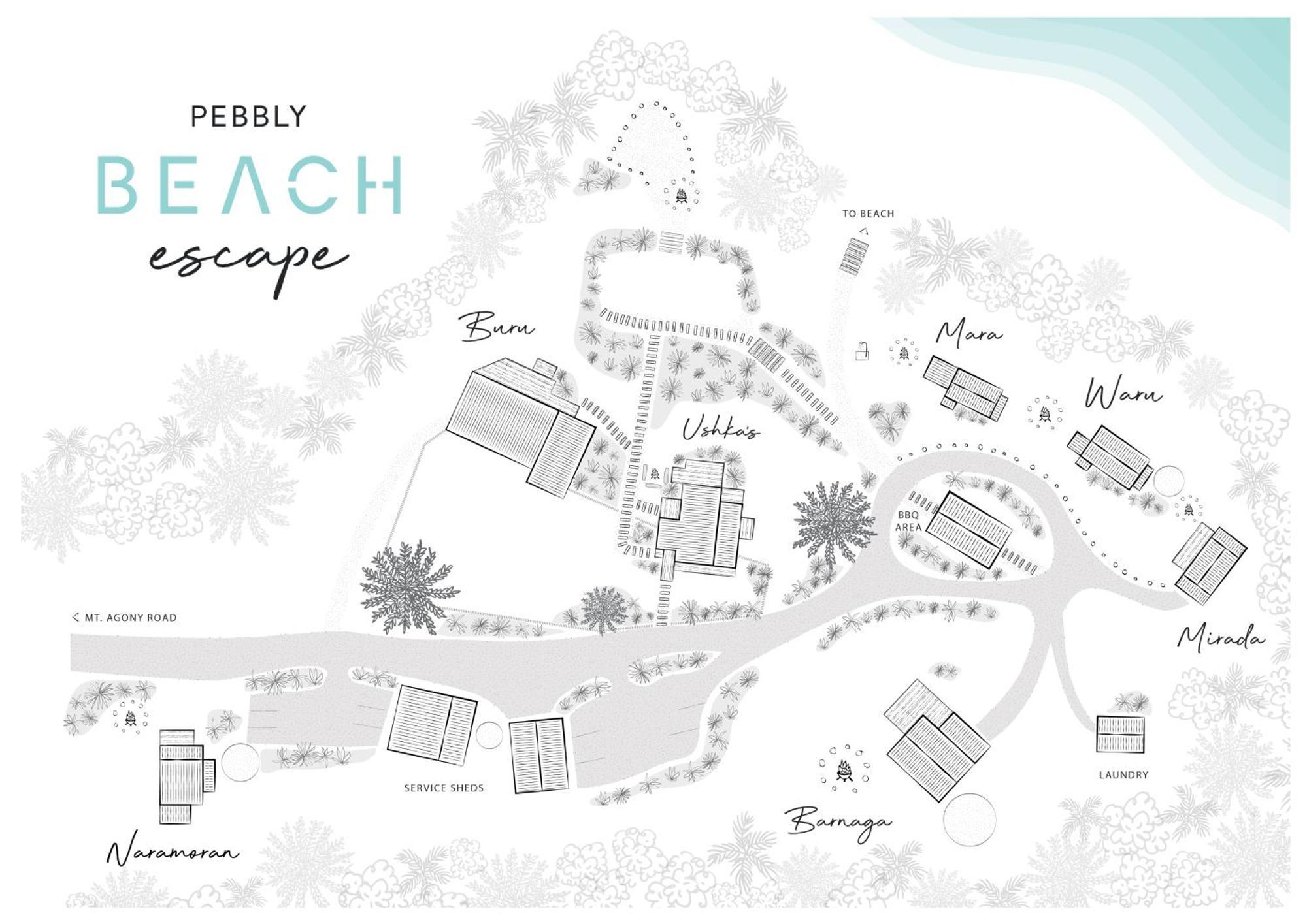 Pebbly Beach Escape East Lynne Exterior photo